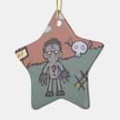 Rillaの星のオーナメント セラミックオーナメント (左)