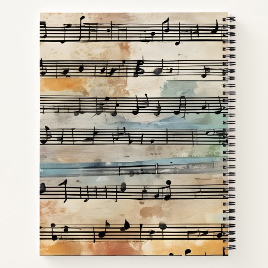 Rimas Musicales ノートブック (裏面)