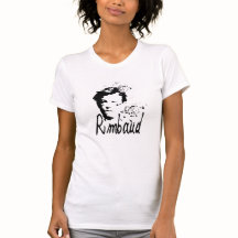 RIMBAUDの女性の白のTシャツ