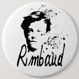 RIMBAUDポートレート丸ボタン 缶バッジ