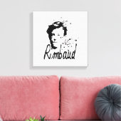 RIMBAUD – グラフィックアートキャンバス キャンバスプリント (インサイチュ (リビング))