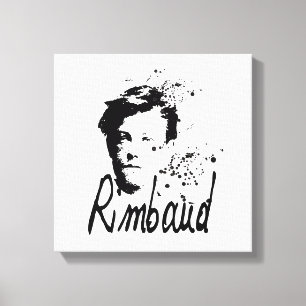 RIMBAUD – グラフィックアートキャンバス キャンバスプリント