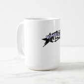 Rimberio アート ラバー ロゴ コーヒーマグカップ (正面左)