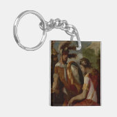 Rinaldoおよび鏡盾、c.1650-55 キーホルダー (正面左)