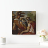 Rinaldoおよび鏡盾、c.1650-55 スクエア壁時計 (ホーム)