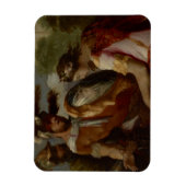 Rinaldoと鏡シールド， c.1650-55 マグネット (縦)