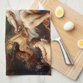 RinaldoとArmida by Fransois Boucher キッチンタオル (四つ折り)