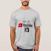 Rinaz RN YoutubeチャンネルTシャツ Tシャツ (正面)