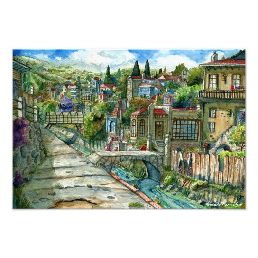 Rincón de un Quilpué imaginario  フォトプリント (正面)