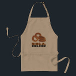 Ring-A-Ding-Ding Onion Ring Rings Junk Food Foodie スタンダードエプロン<br><div class="desc">Features an original illustration of delicious fried golden onion rings, with RING A DING DING in a fun font. Great for your favorite foodie or junk food junkie. Don't see what you're looking for? Need help with customization? Click "rebeccaheartsny" (upper right corner) then "contact this designer" to have something created...</div>