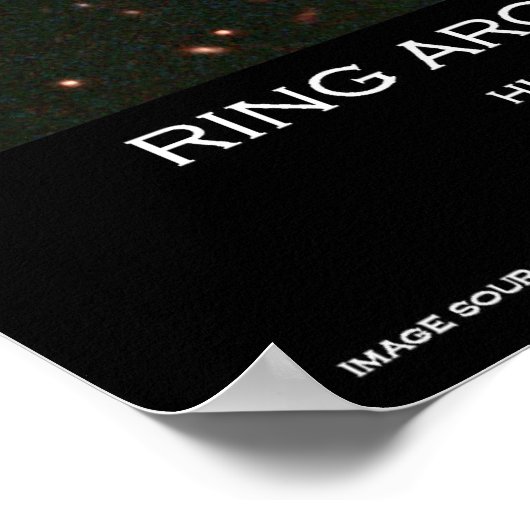 Ring Around A Galaxy - Posters From Space ポスター (角)