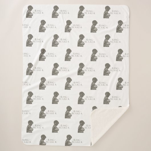 Ring Bearer シェルパブランケット (正面)