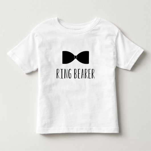 Ring Bearer トドラーTシャツ (正面)