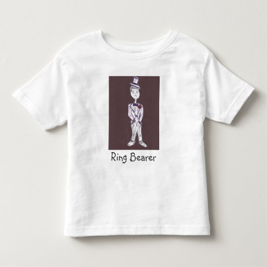 Ring Bearer トドラーTシャツ (正面)