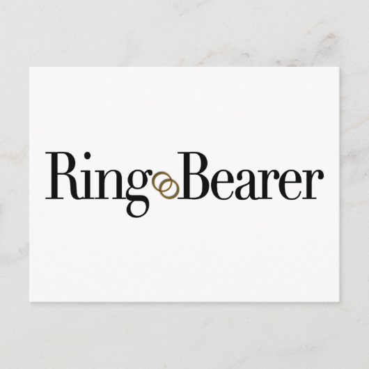 Ring Bearer ポストカード (正面)