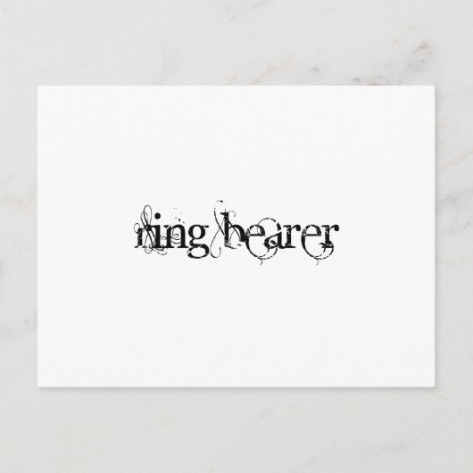 Ring Bearer ポストカード (正面)