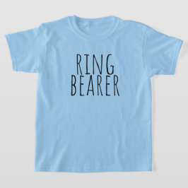 Ring Bearer Bridal Party Wedding Tシャツ