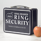Ring Bearer Security Box メタルランチボックス (インサイチュ)