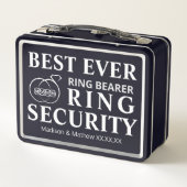 Ring Bearer Security Box メタルランチボックス (裏面)