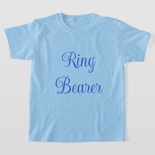 Ring Bearer Tシャツ (レイダウン)