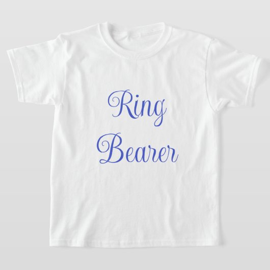 Ring Bearer Tシャツ (レイダウン)