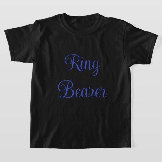 Ring Bearer Tシャツ (レイダウン)