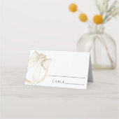 Ring bow bridal shower - wedding place cards プレイスカード (裏面)