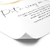 Ring bridal shower Put a ring on it game Post ポスター (角)