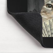 Ring Cat With Motion Meme  マウスパッド (コーナー)