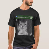 Ring Cat With Motion Meme  Tシャツ (正面)