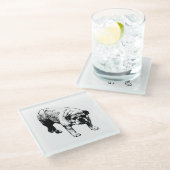 Ring-Free Cheer Coaster ガラスコースター (アングル)