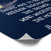 Ring Hunt Pampas Grass Bridal Shower Game ポスター (角)