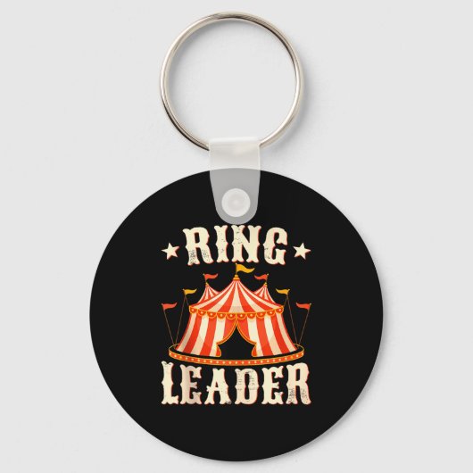 Ring Leader - Circus Lover Ringmaster Circus Party キーホルダー (正面)