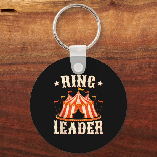 Ring Leader - Circus Lover Ringmaster Circus Party キーホルダー (正面)