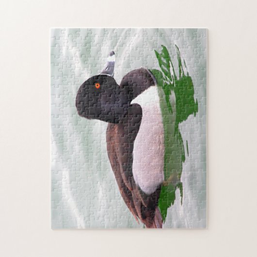 Ring Necked Duck ジグソーパズル (縦)