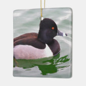 Ring Necked Duck セラミックオーナメント (左)