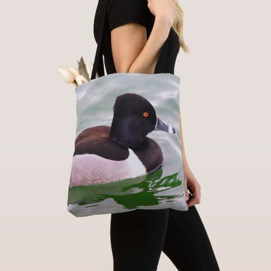 Ring Necked Duck トートバッグ (クローズアップ)