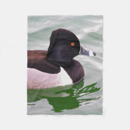Ring Necked Duck フリースブランケット