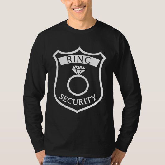 Ring Security Badge  Best Man or Ring Bearer  1 Tシャツ (正面)