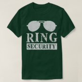 Ring Security Engagement Bachelor Party Matching Tシャツ (デザイン正面)