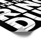 Ring Security Wedding Party Funny Ring Bearer  ポスター (角)