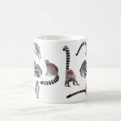 Ring-tailed lemur コーヒーマグカップ (中央)