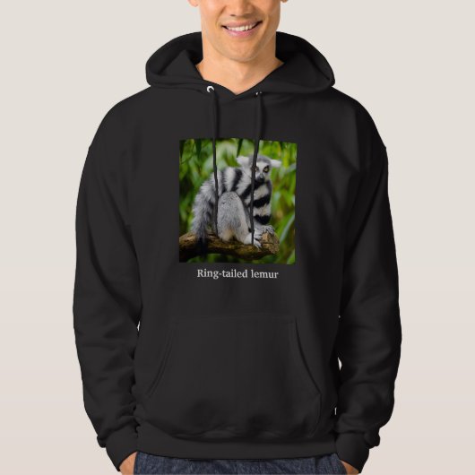 Ring-tailed lemur パーカ (正面)