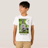 Ring-tailed lemur tシャツ (正面フル)