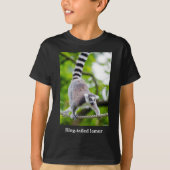 Ring-tailed lemur tシャツ (正面)