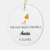 Ring the Bell Gift Cancer Survivor,End of Chemo  セラミックオーナメント (左)