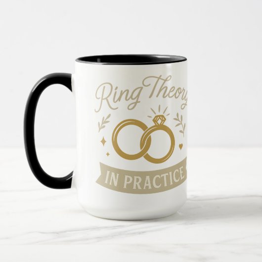 Ring Theory In Practice | Halloween Gifts マグカップ (左)