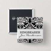 Ringbearerボタン 缶バッジ (正面&裏面)