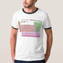 Ringer Shirt "Periodensystem der Elemente" Tシャツ