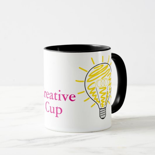 Ringer Tasse Creative Cup マグカップ (正面右)